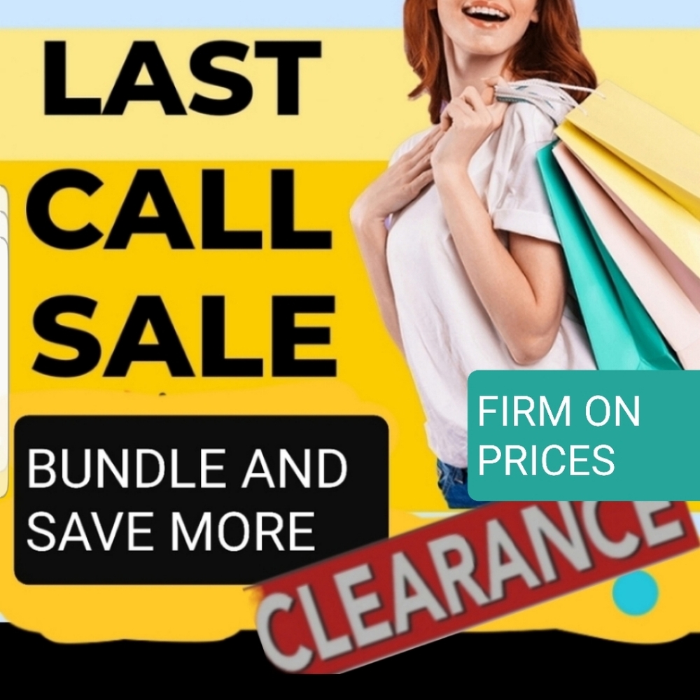 COPY - FINAL PRICE ON CLEARANCE